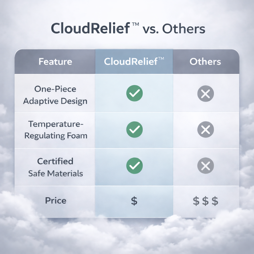 CloudRelief™ Cervical Neck Pillow