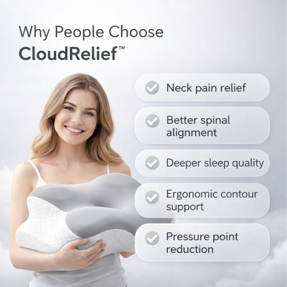CloudRelief™ Cervical Neck Pillow